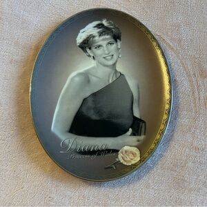 Princess Diana vintage plate fourth in the “Portraits of Diana” collection